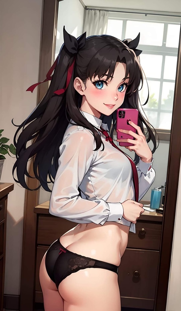 Ảnh Tohsaka Rin sexy 5