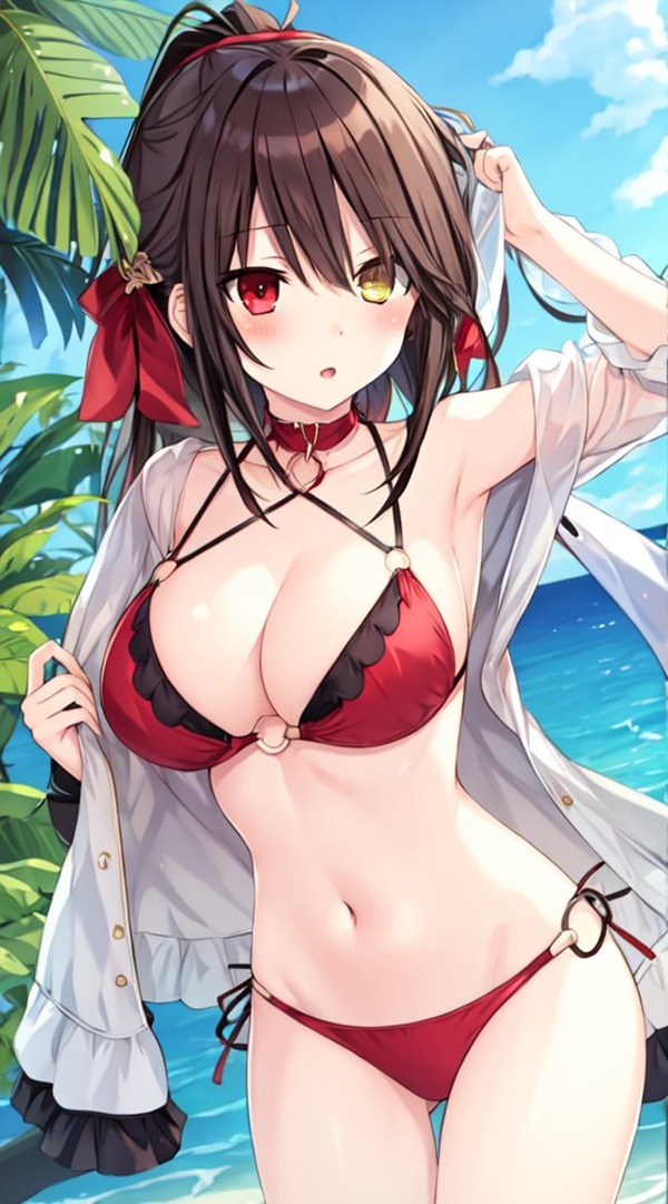 Ảnh Tokisaki Kurumi bikini 10