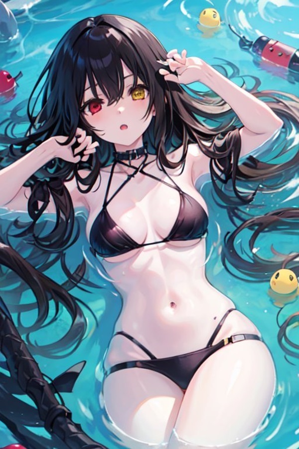 Ảnh Tokisaki Kurumi bikini 12