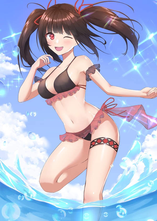 Ảnh Tokisaki Kurumi bikini 18