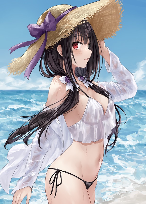 Ảnh Tokisaki Kurumi bikini 3