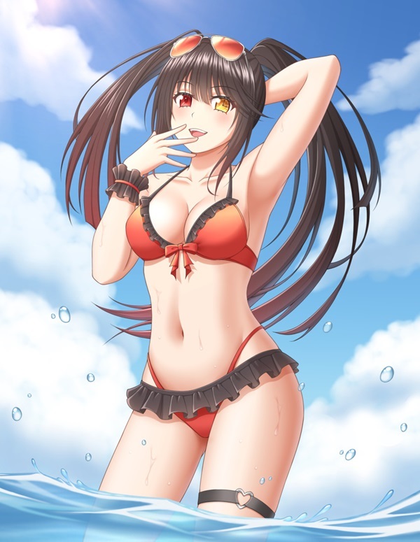 Ảnh Tokisaki Kurumi bikini 5