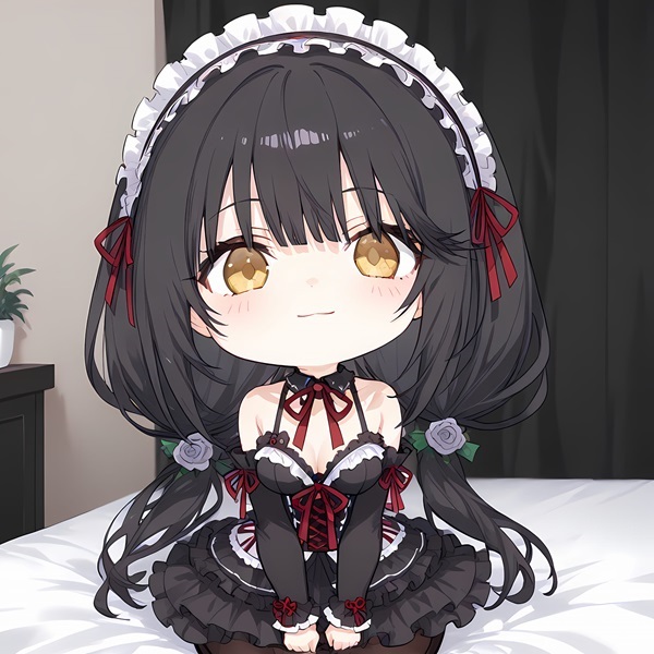 Ảnh Tokisaki Kurumi chibi 1