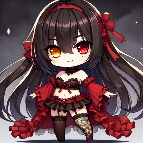 Ảnh Tokisaki Kurumi chibi 11