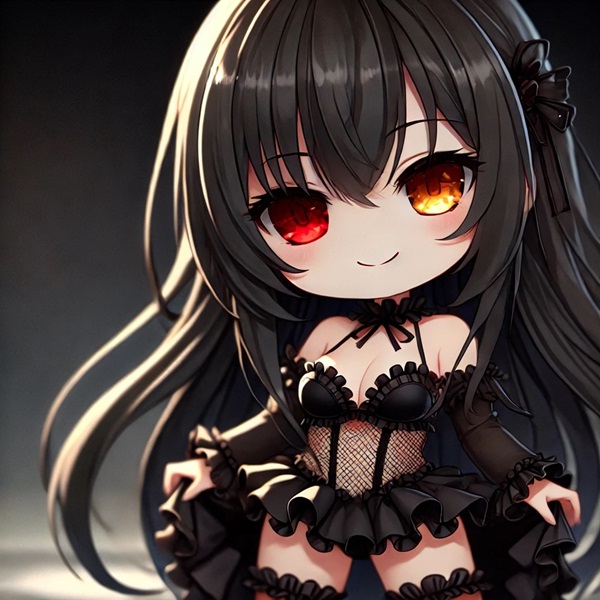 Ảnh Tokisaki Kurumi chibi 7