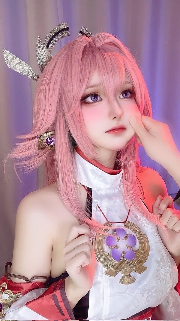 Ảnh Yae Miko cosplay 10