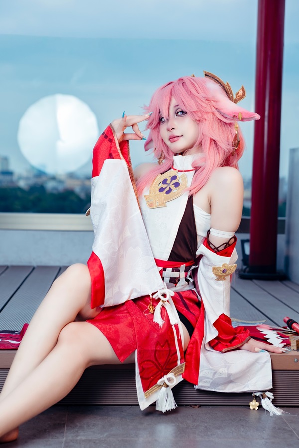 Ảnh Yae Miko cosplay 17