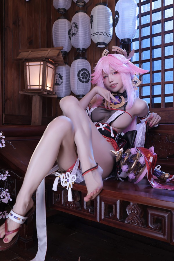 Ảnh Yae Miko cosplay 20