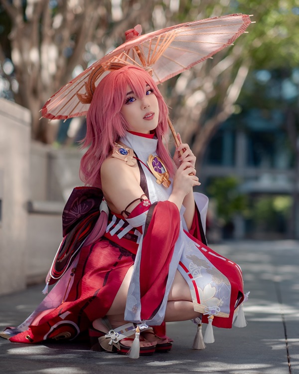 Ảnh Yae Miko cosplay 29