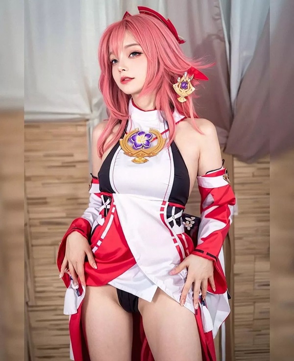 Ảnh Yae Miko cosplay 39