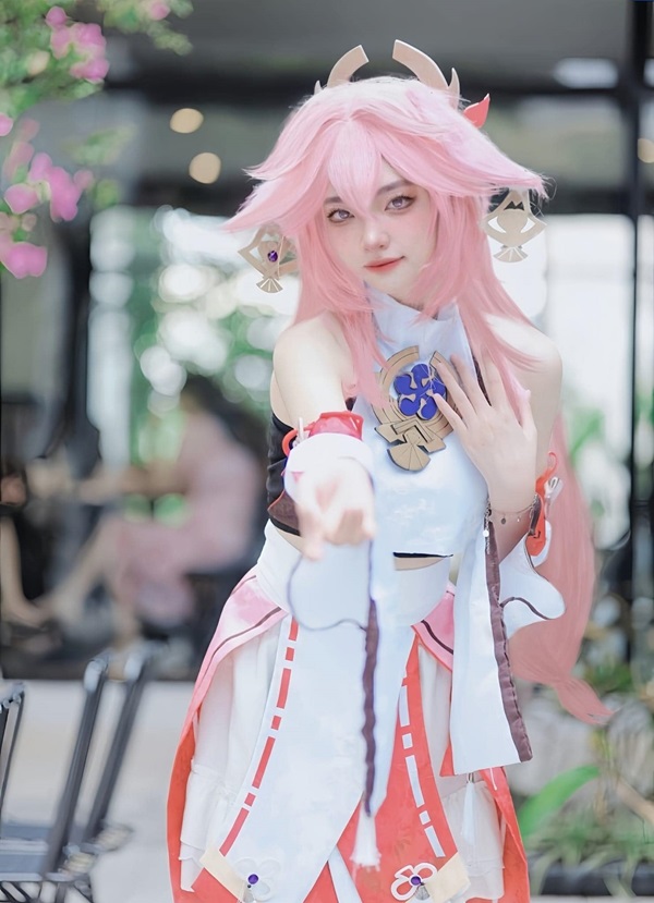 Ảnh Yae Miko cosplay 40