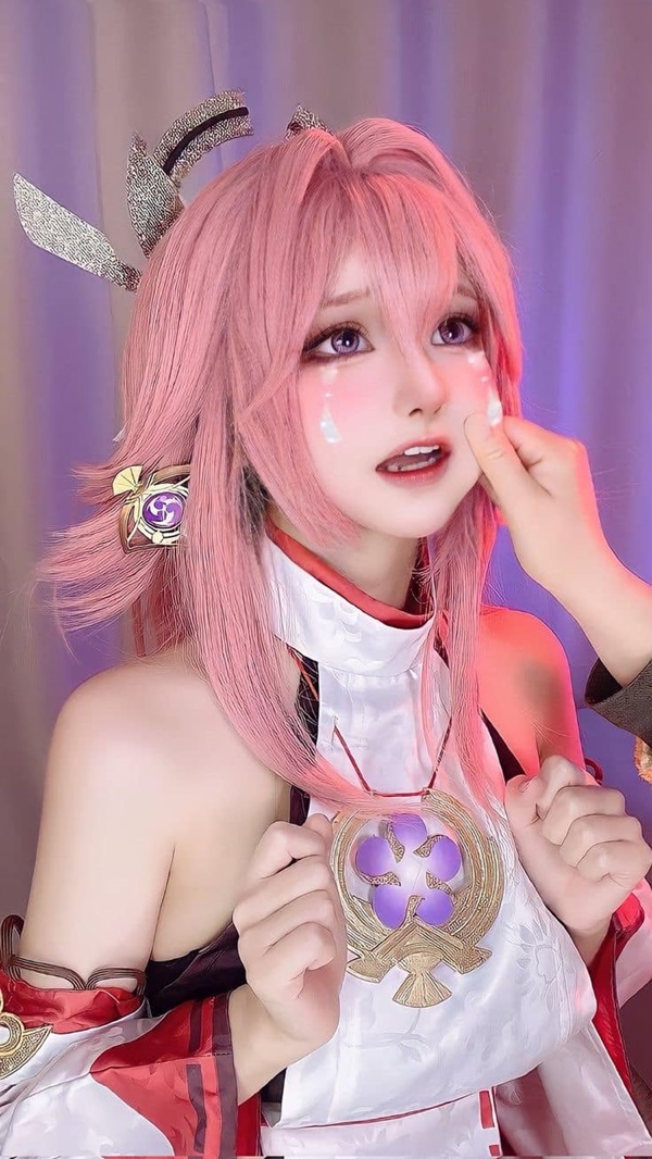 Ảnh Yae Miko cosplay 9