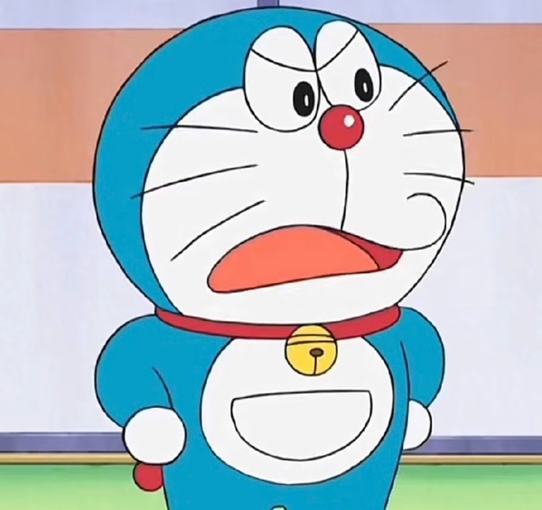 Meme Doreamon chống nạnh 3