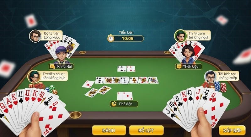 Luật chơi tiến lên miền Nam Gold88 cơ bản